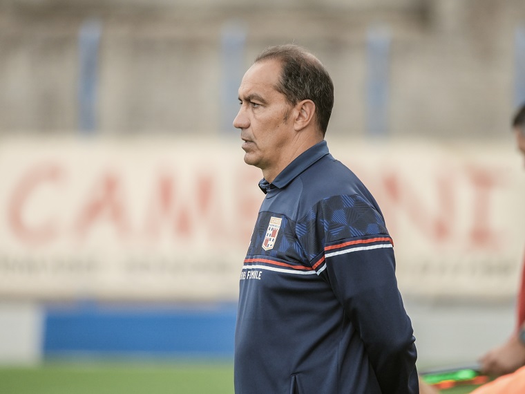 L'allenatore della Torres Femminile Mauro Ardizzone - Foto Beatrice Cirronis